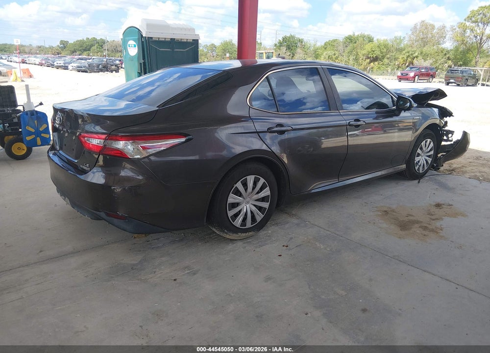 2018 TOYOTA CAMRY HYBRID LE VIN: 4T1B31HK3JU504446