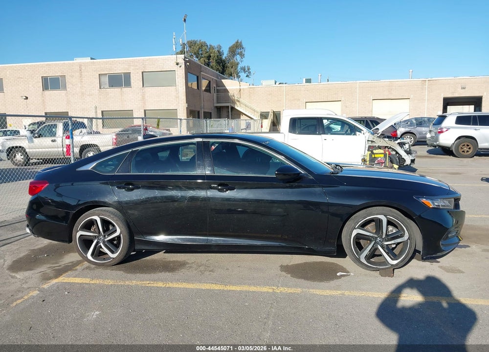 2019 HONDA ACCORD SPORT VIN: 1HGCV1F31KA117218