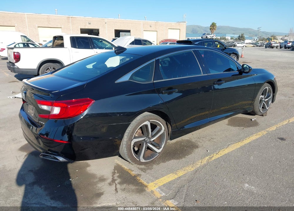 2019 HONDA ACCORD SPORT VIN: 1HGCV1F31KA117218
