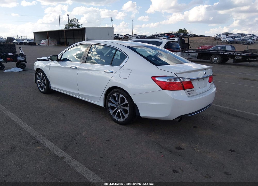 2015 HONDA ACCORD SPORT VIN: 1HGCR2F51FA042716