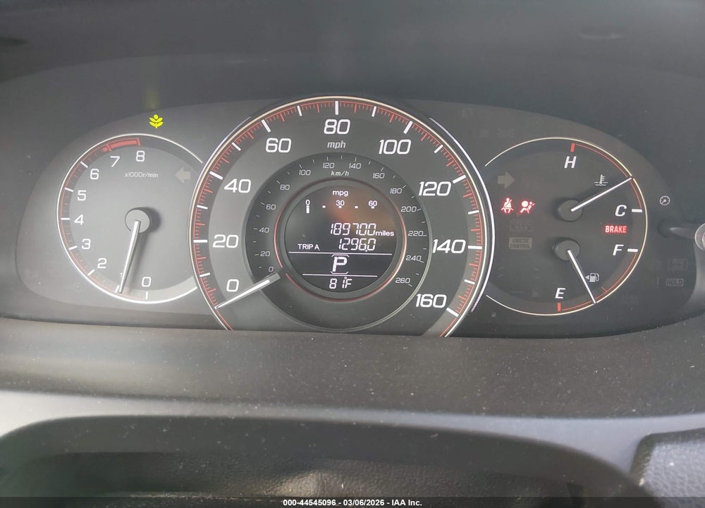 2015 HONDA ACCORD SPORT VIN: 1HGCR2F51FA042716