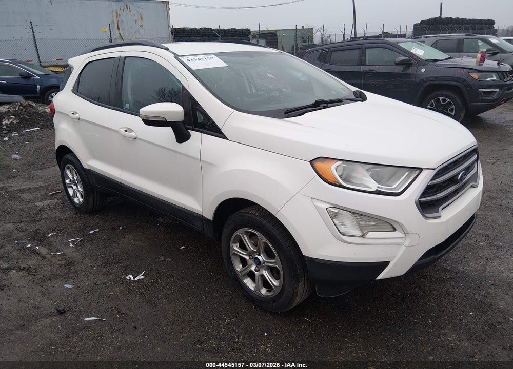 2018 FORD ECOSPORT SE VIN: MAJ6P1UL8JC203787