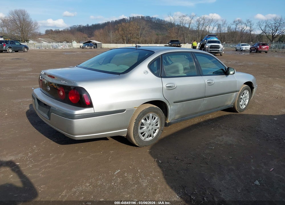 2005 CHEVROLET IMPALA VIN: 2G1WF52EX59378198