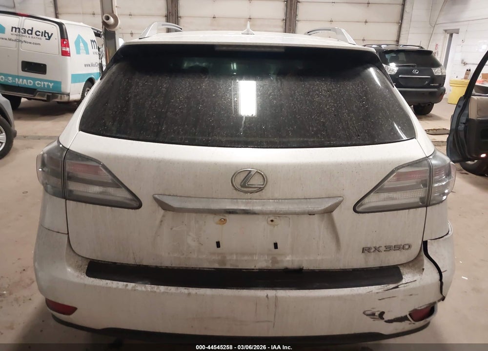 2012 LEXUS RX 350 VIN: 2T2BK1BA5CC142221