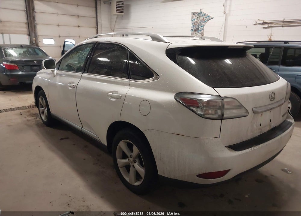 2012 LEXUS RX 350 VIN: 2T2BK1BA5CC142221