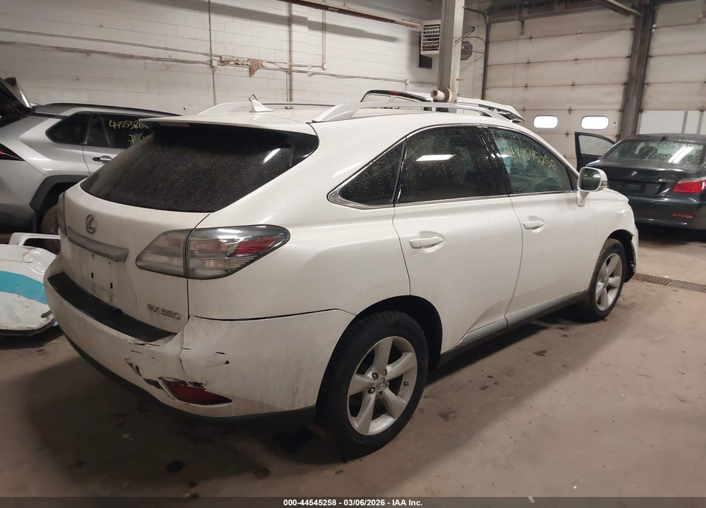 2012 LEXUS RX 350 VIN: 2T2BK1BA5CC142221