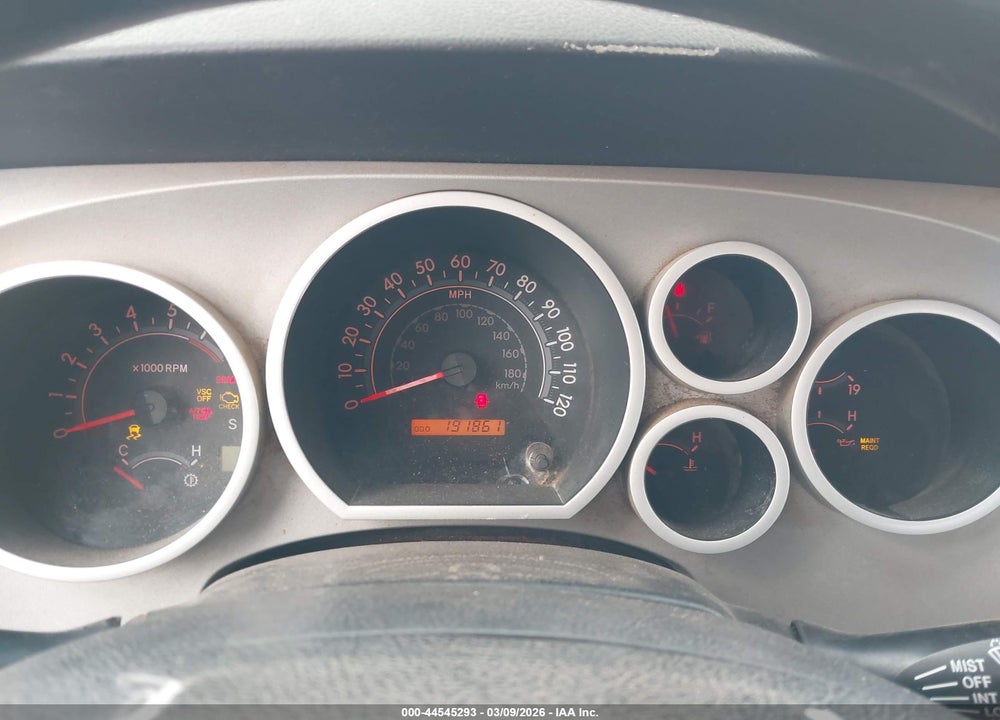 2007 TOYOTA TUNDRA SR5 4.7L V8 VIN: 5TFST54137X001418