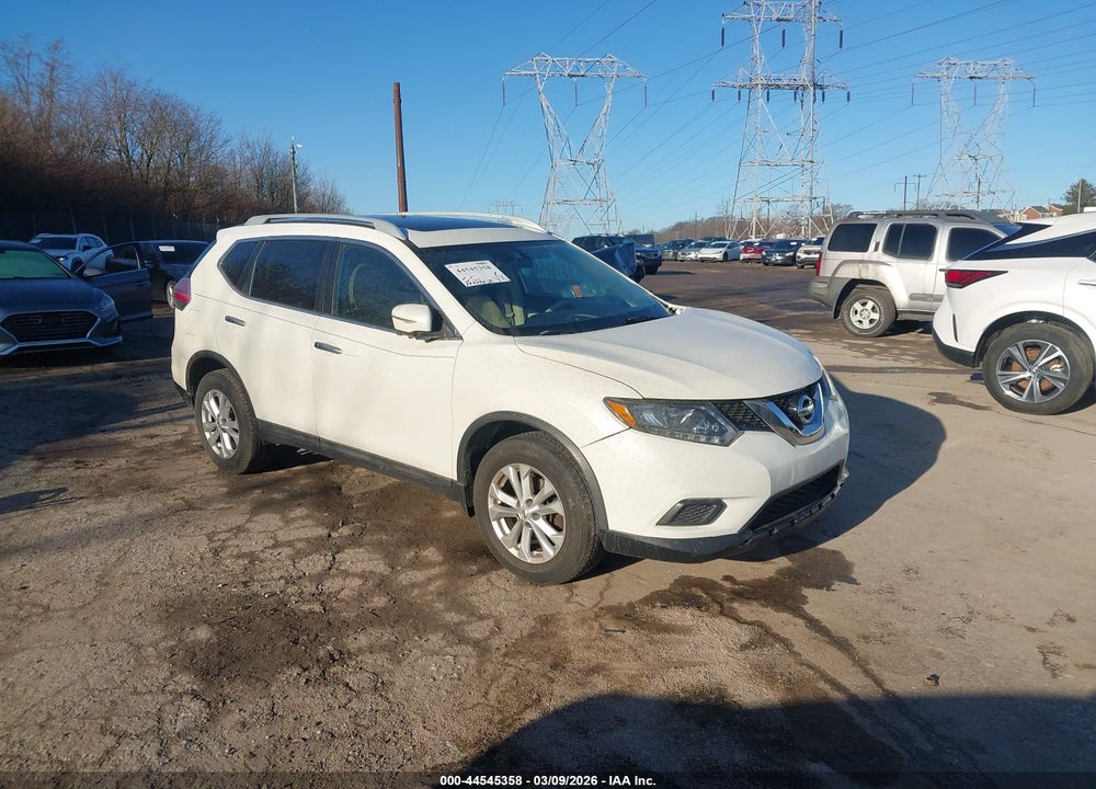 2015 NISSAN ROGUE SV VIN: 5N1AT2MV2FC878996