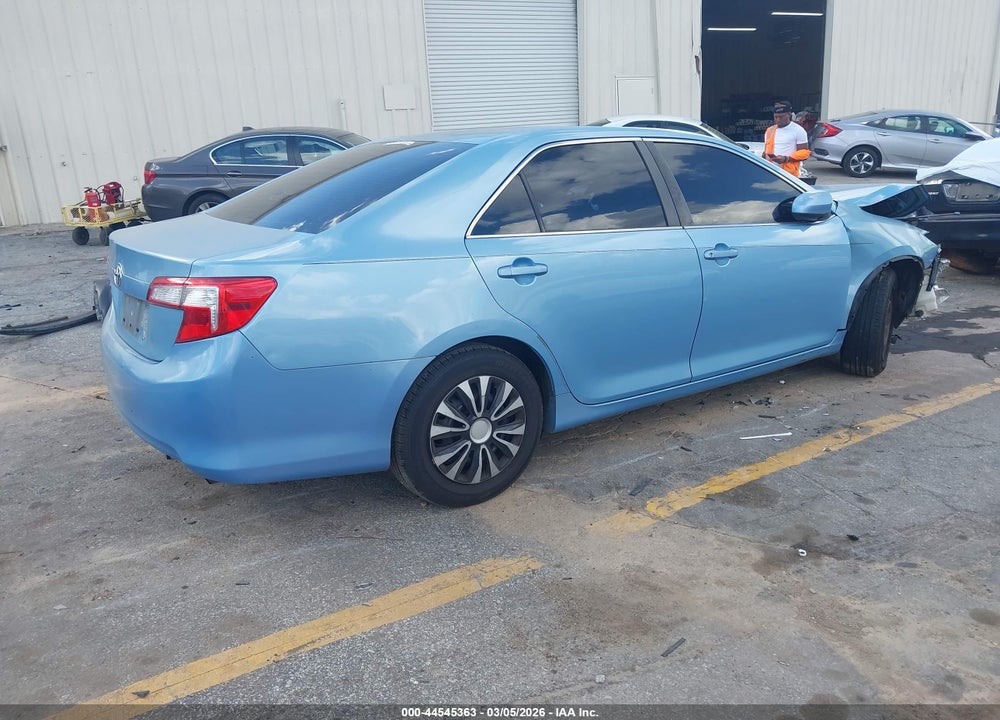 2012 TOYOTA CAMRY L VIN: 4T4BF1FK4CR198490