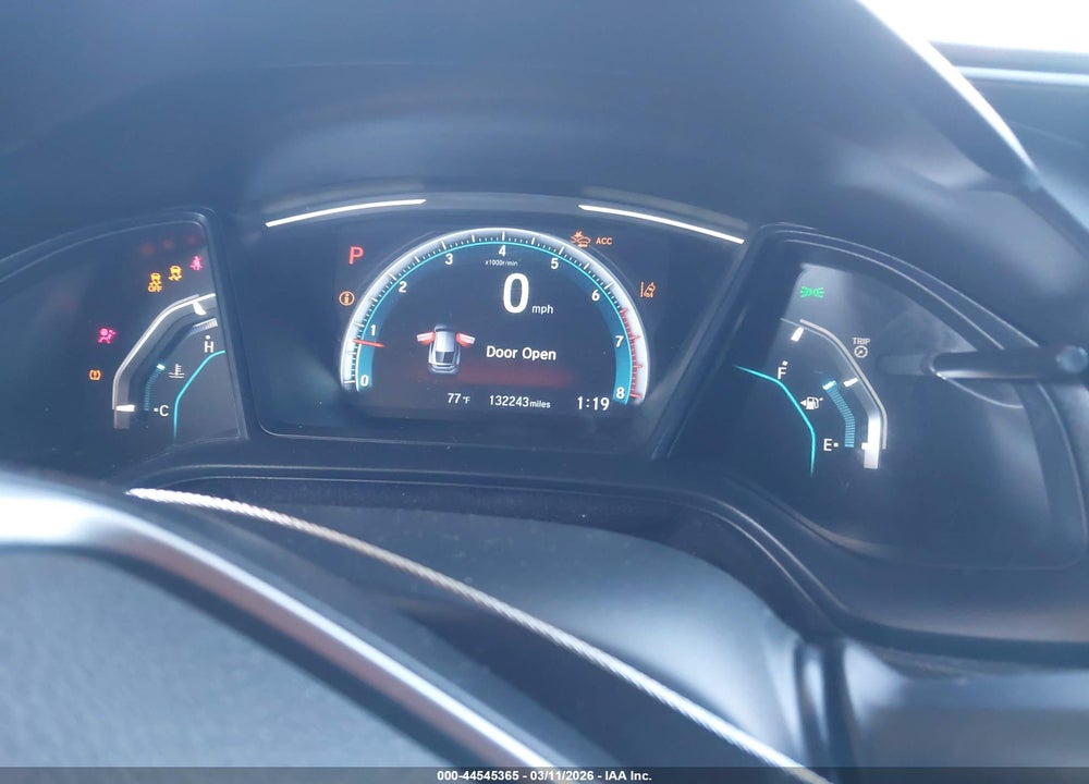 2019 HONDA CIVIC LX VIN: SHHFK7H33KU219548