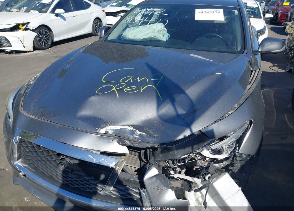 2019 INFINITI Q50 3.0T LUXE VIN: JN1EV7AP0KM543813