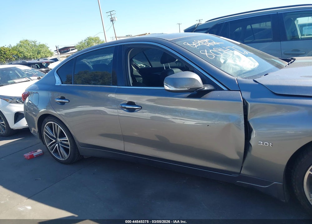 2019 INFINITI Q50 3.0T LUXE VIN: JN1EV7AP0KM543813