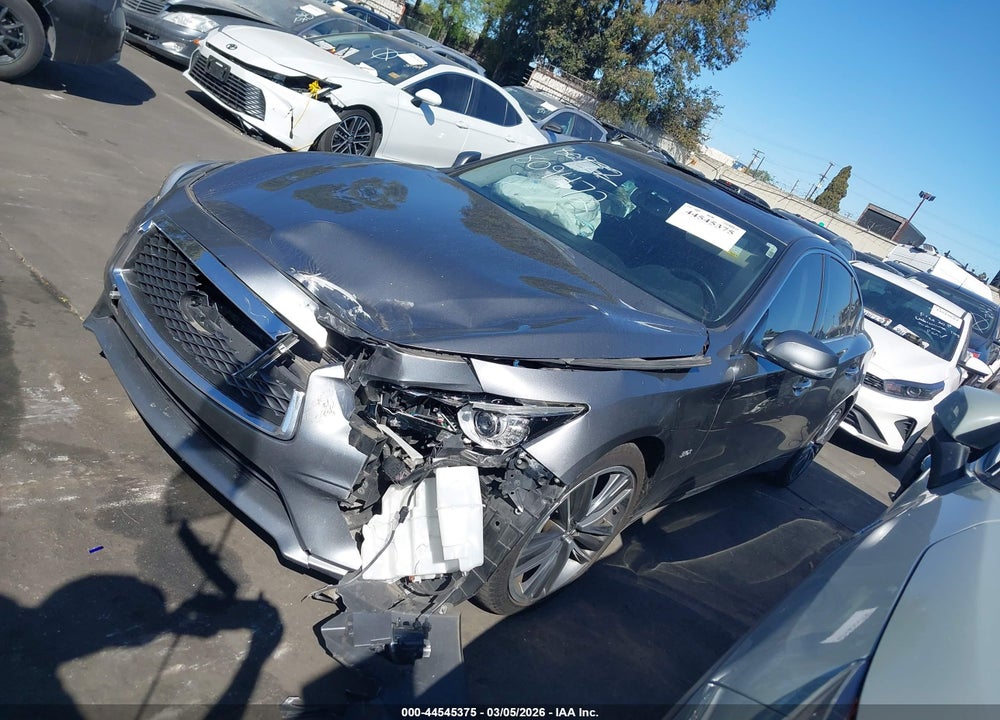 2019 INFINITI Q50 3.0T LUXE VIN: JN1EV7AP0KM543813