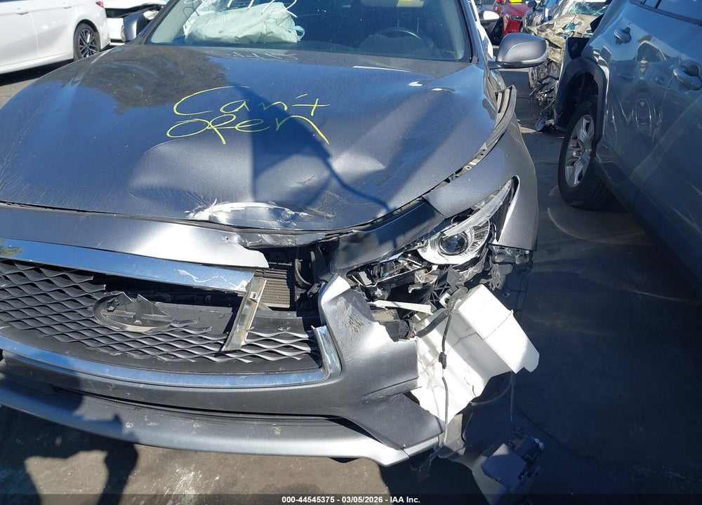 2019 INFINITI Q50 3.0T LUXE VIN: JN1EV7AP0KM543813