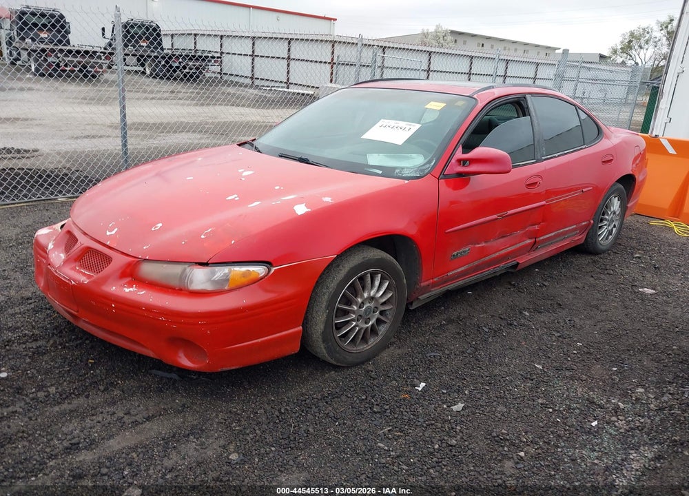 2001 PONTIAC GRAND PRIX GTP VIN: 1G2WR52101F162281