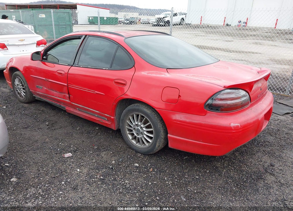 2001 PONTIAC GRAND PRIX GTP VIN: 1G2WR52101F162281