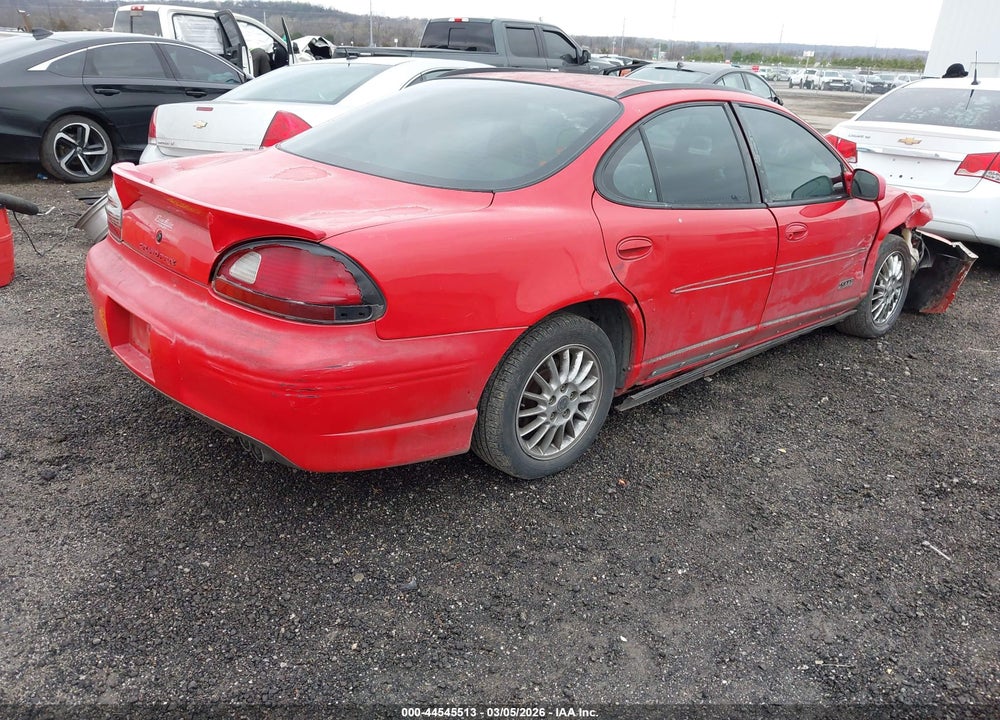 2001 PONTIAC GRAND PRIX GTP VIN: 1G2WR52101F162281