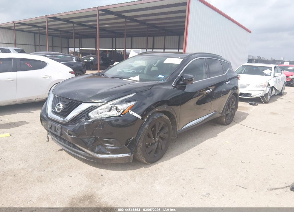 2017 NISSAN MURANO PLATINUM VIN: 5N1AZ2MH5HN145700
