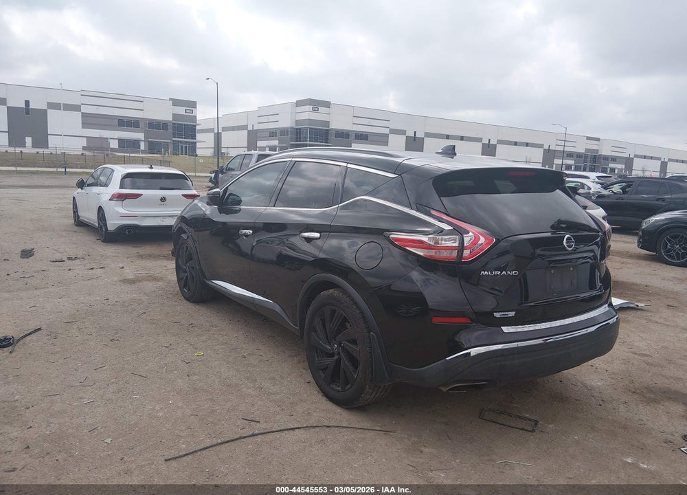 2017 NISSAN MURANO PLATINUM VIN: 5N1AZ2MH5HN145700