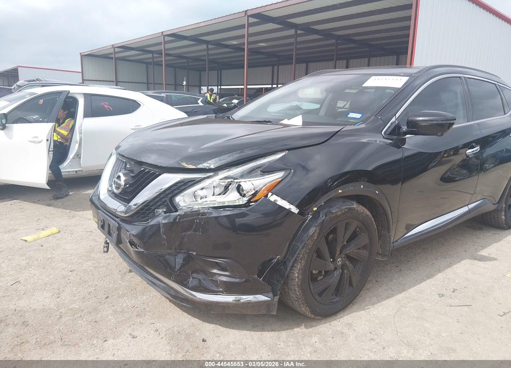 2017 NISSAN MURANO PLATINUM VIN: 5N1AZ2MH5HN145700