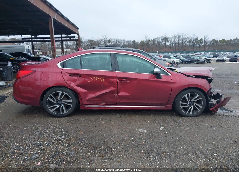 2018 SUBARU LEGACY 2.5I SPORT VIN: 4S3BNAS63J3020065