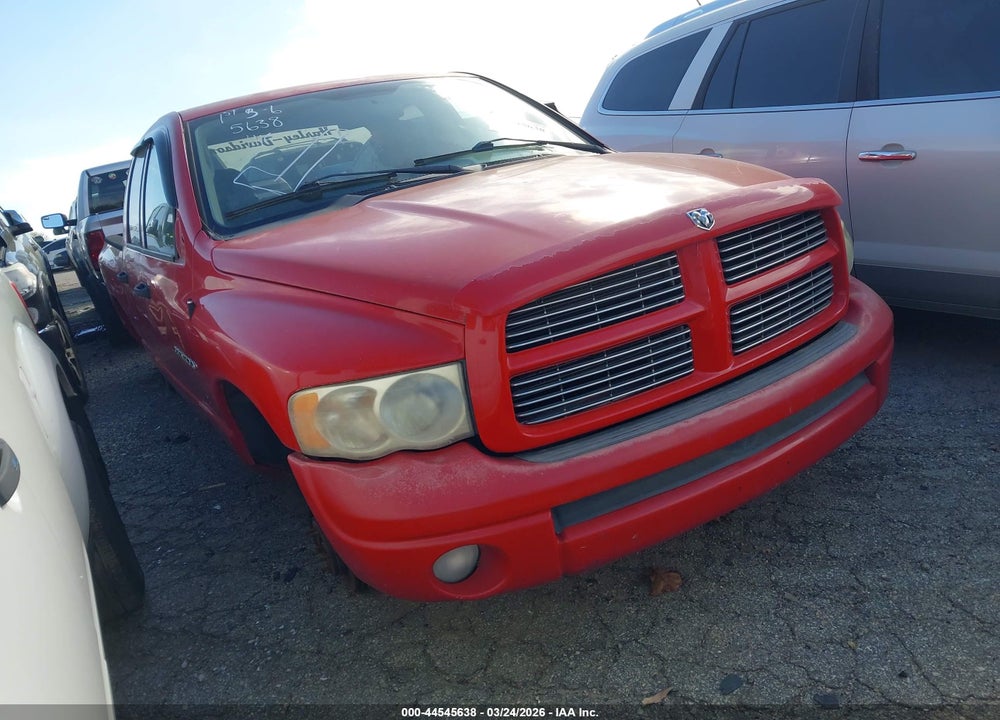 2003 DODGE RAM 1500 SLT/LARAMIE/ST VIN: 1D7HU18N83J617602
