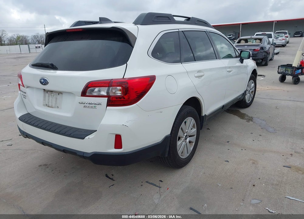 2017 SUBARU OUTBACK 2.5I PREMIUM VIN: 4S4BSAHC9H3342155