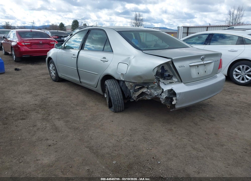 2005 TOYOTA CAMRY LE VIN: JTDBE32K253025367