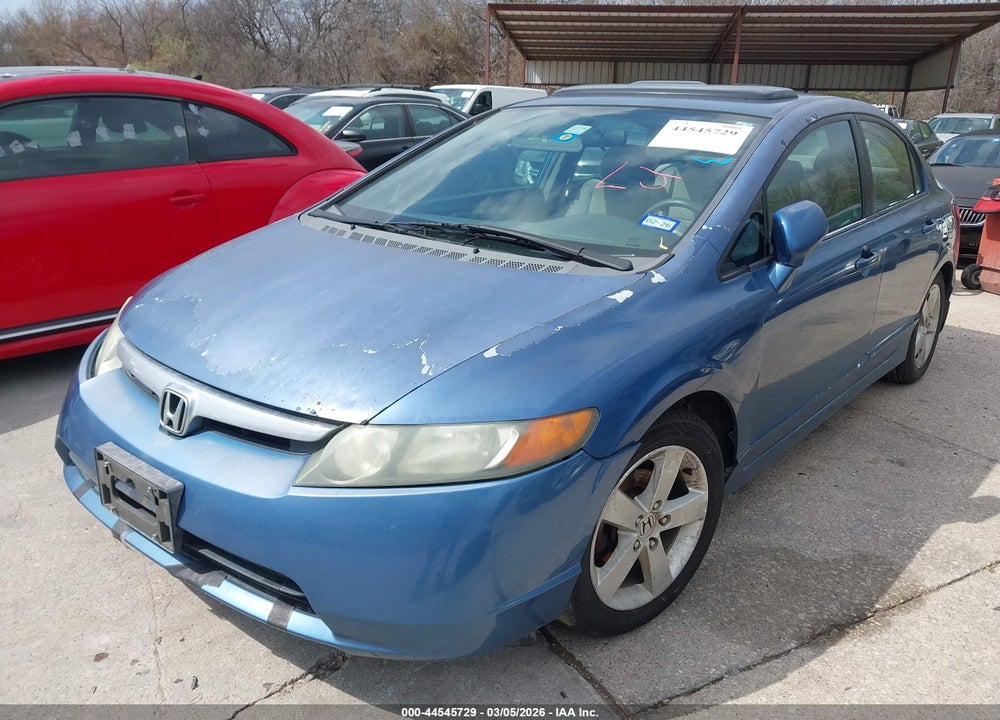 2007 HONDA CIVIC EX VIN: 1HGFA16837L043736