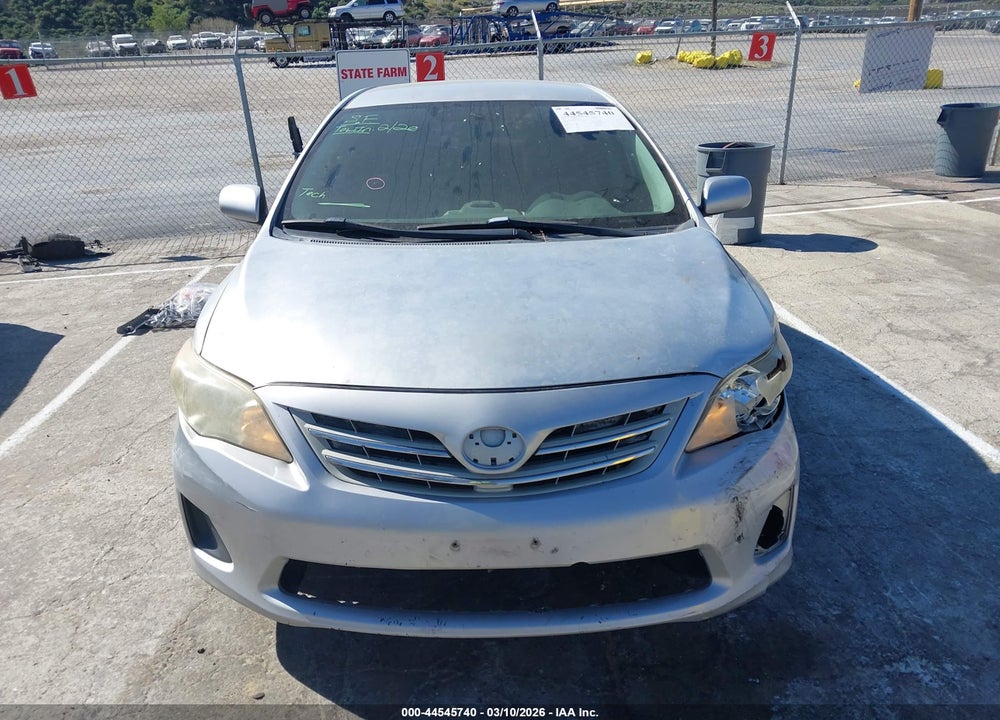 2013 TOYOTA COROLLA LE VIN: 5YFBU4EEXDP189342