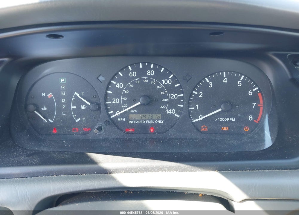1999 TOYOTA CAMRY LE VIN: 4T1BG22K7XU449270
