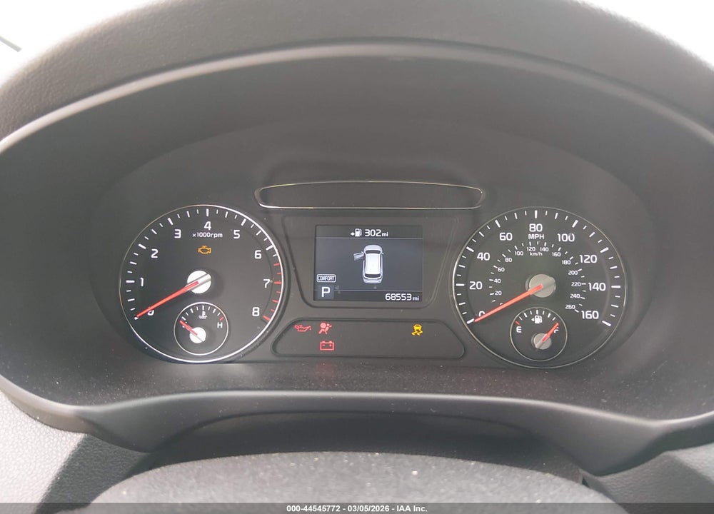2019 KIA SORENTO 2.4L LX VIN: 5XYPG4A39KG535108