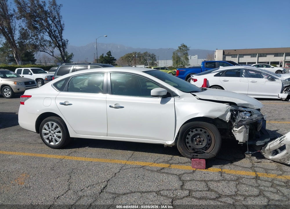 2014 NISSAN SENTRA S VIN: 3N1AB7AP9EL642619