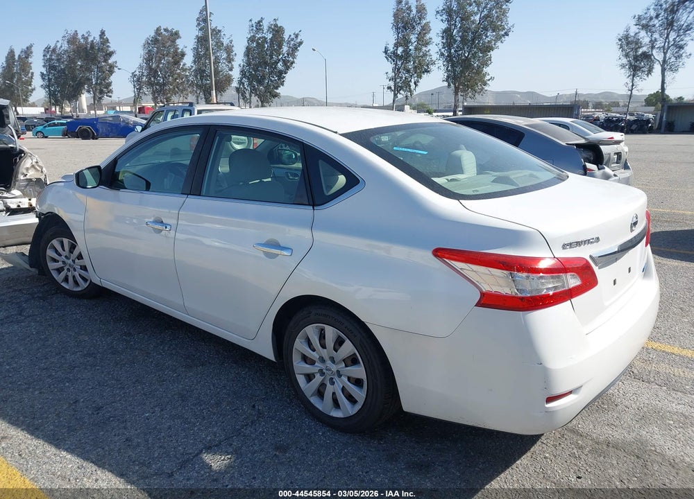 2014 NISSAN SENTRA S VIN: 3N1AB7AP9EL642619