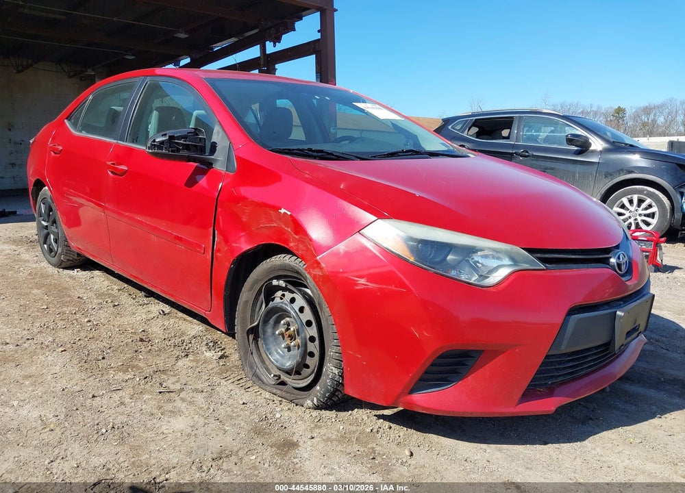 2014 TOYOTA COROLLA LE VIN: 2T1BURHE6EC121792