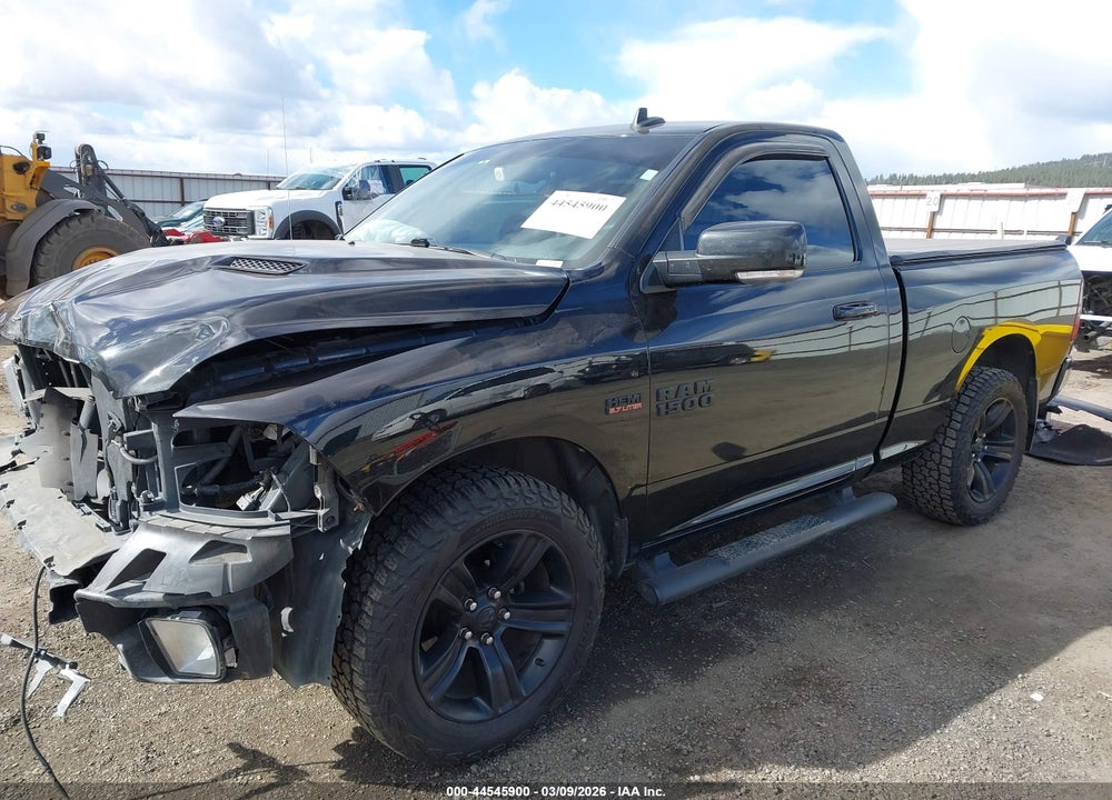 2017 RAM 1500 SPORT  4X4 6'4 BOX VIN: 3C6JR7CT9HG573969