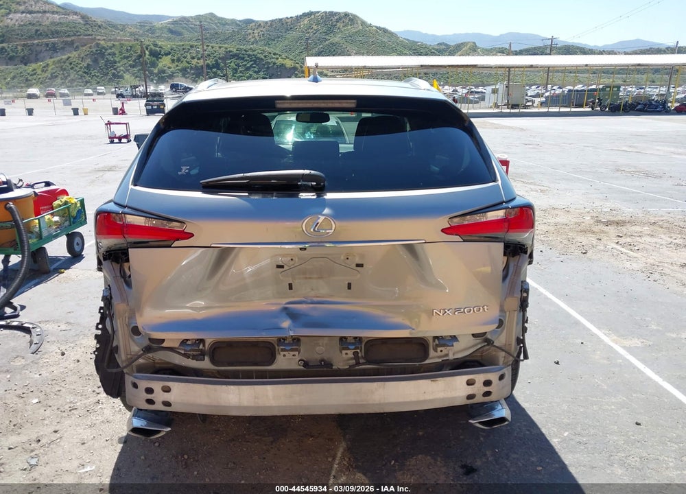 2016 LEXUS NX 200T VIN: JTJYARBZ2G2027678