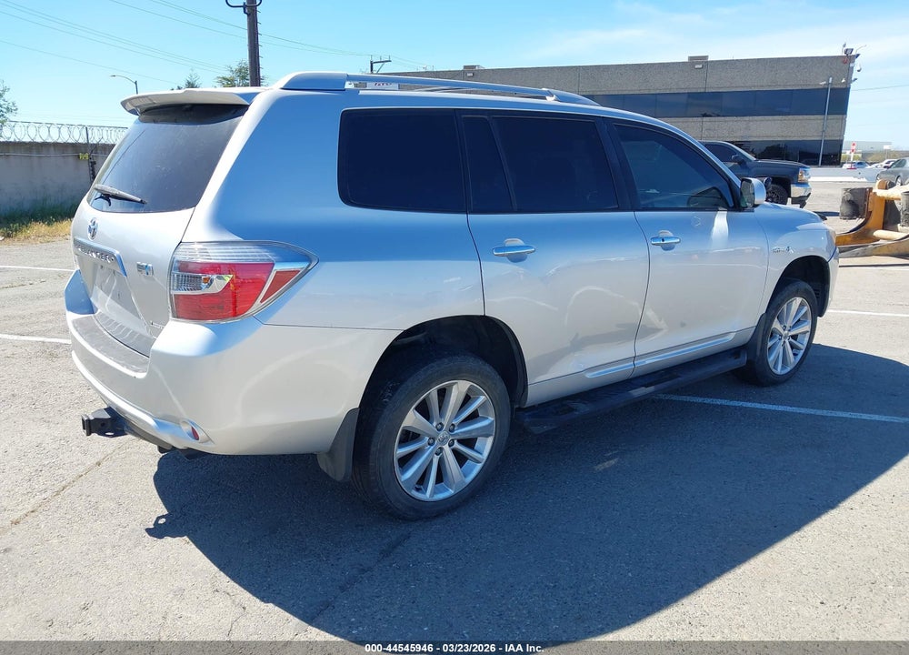 2008 TOYOTA HIGHLANDER HYBRID LIMITED VIN: JTEEW44A882004369