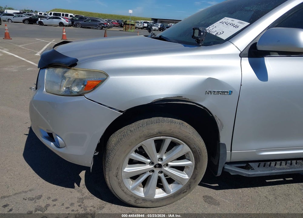 2008 TOYOTA HIGHLANDER HYBRID LIMITED VIN: JTEEW44A882004369