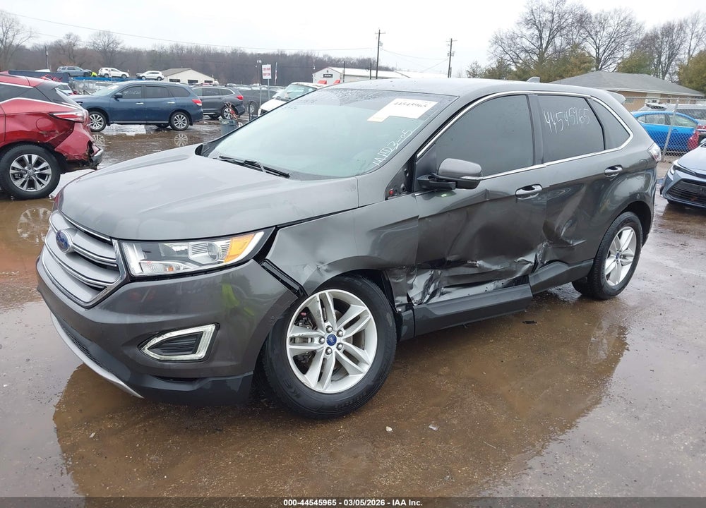 2017 FORD EDGE SEL VIN: 2FMPK3J92HBB30794