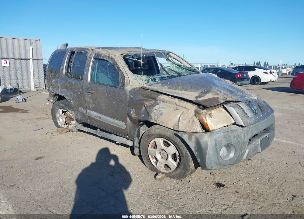 2008 NISSAN XTERRA S VIN: 5N1AN08U88C510941