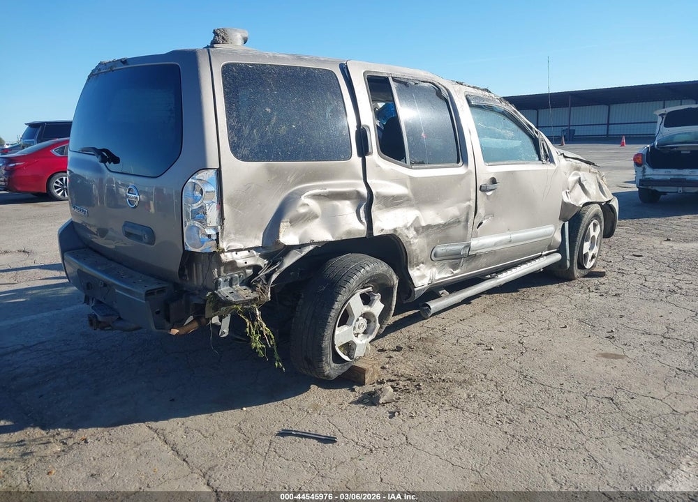 2008 NISSAN XTERRA S VIN: 5N1AN08U88C510941