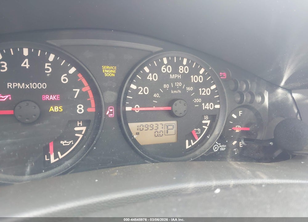 2008 NISSAN XTERRA S VIN: 5N1AN08U88C510941