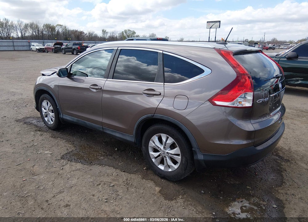 2013 HONDA CR-V EX-L VIN: 5J6RM3H72DL009831