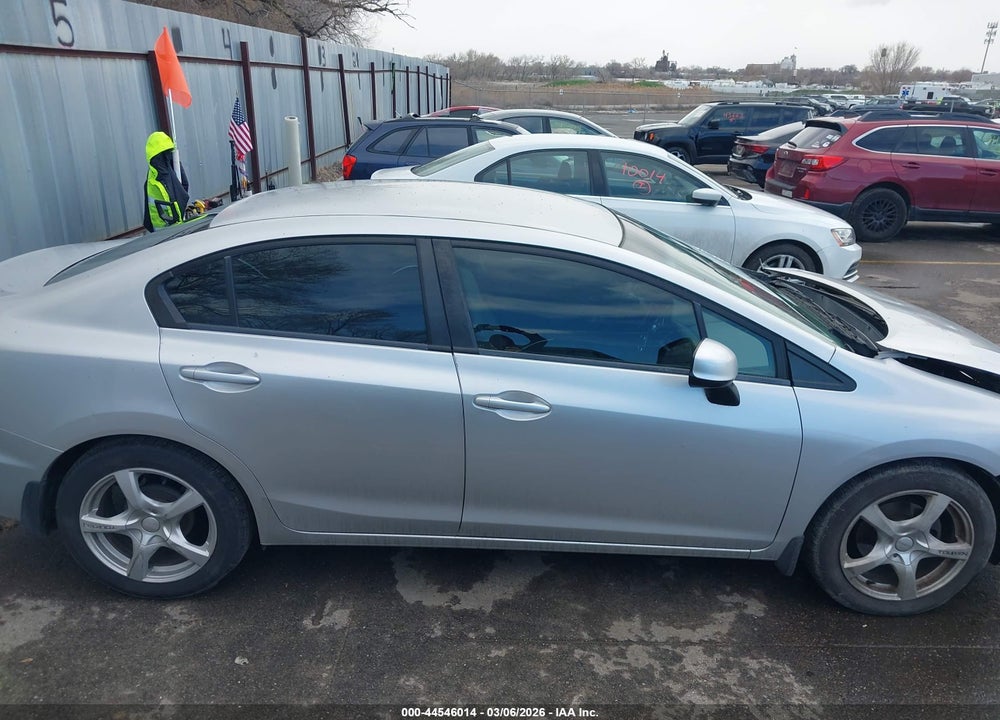 2013 HONDA CIVIC LX VIN: 2HGFB2F51DH300118