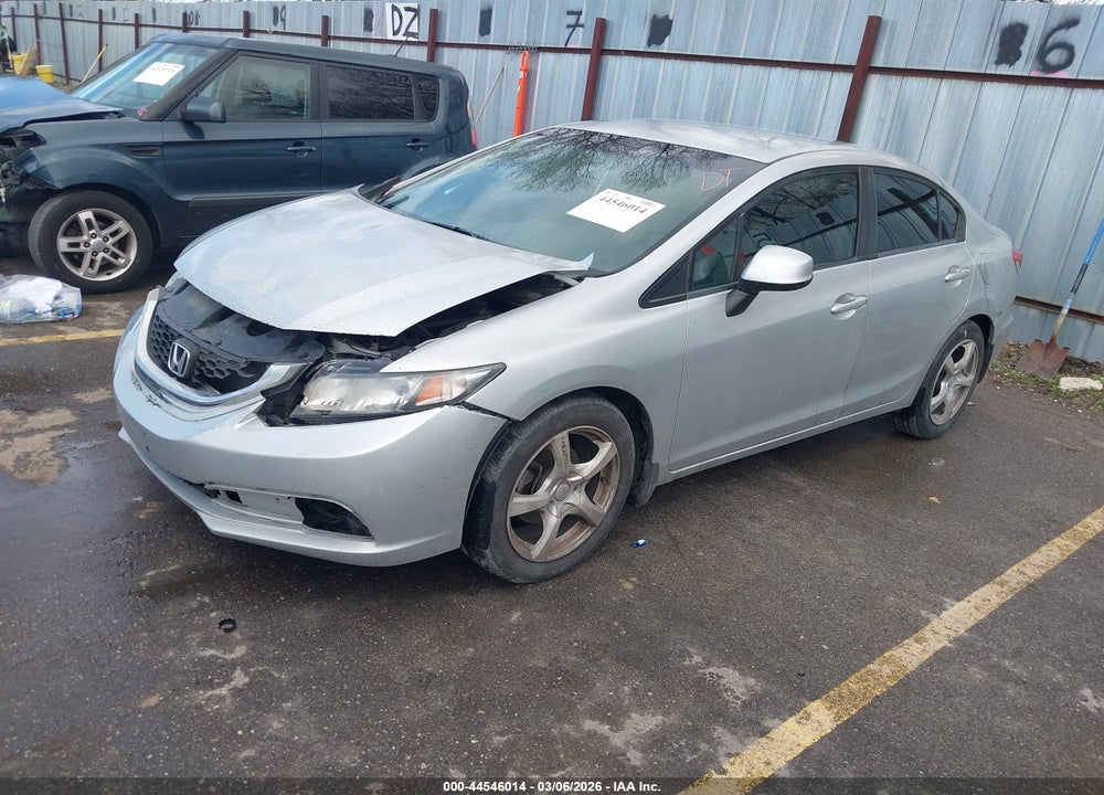 2013 HONDA CIVIC LX VIN: 2HGFB2F51DH300118