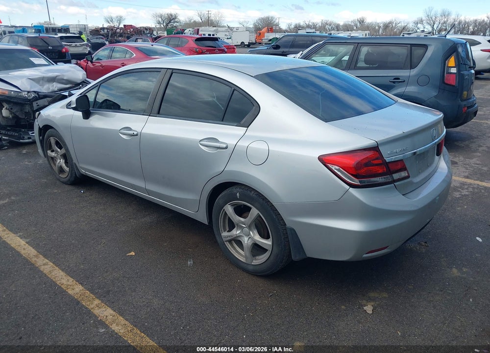 2013 HONDA CIVIC LX VIN: 2HGFB2F51DH300118