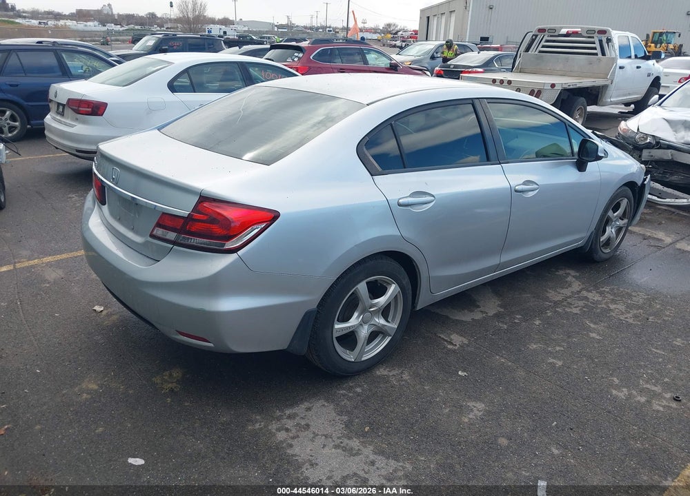 2013 HONDA CIVIC LX VIN: 2HGFB2F51DH300118