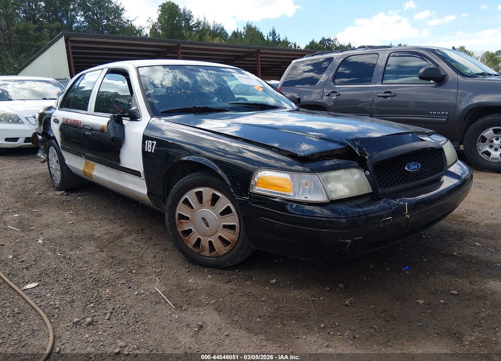 2011 FORD CROWN VICTORIA POLICE INTERCEPTOR VIN: 2FABP7BV8BX162801