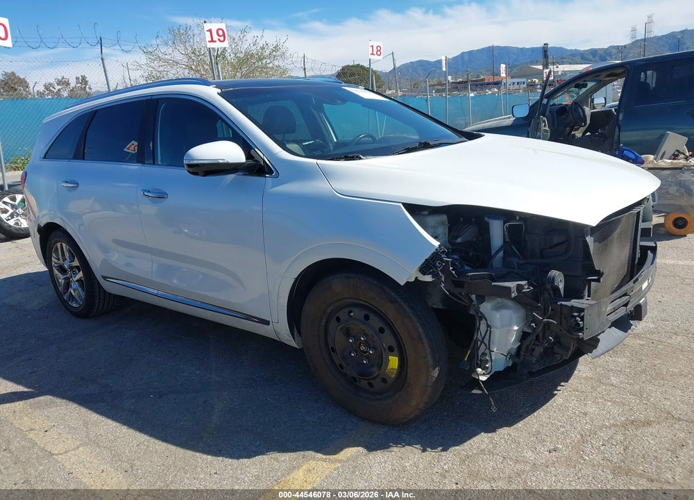 2019 KIA SORENTO 3.3L SXL VIN: 5XYPK4A55KG583155